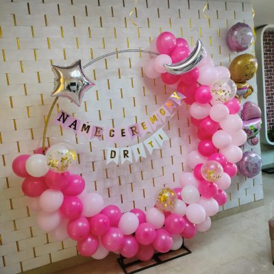 welcome and baby shower decoration