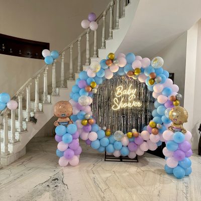 welcome and baby shower decoration