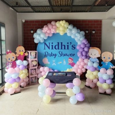 welcome and baby shower decoration