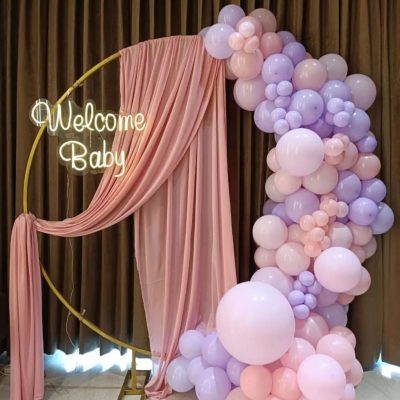 welcome and baby shower decoration